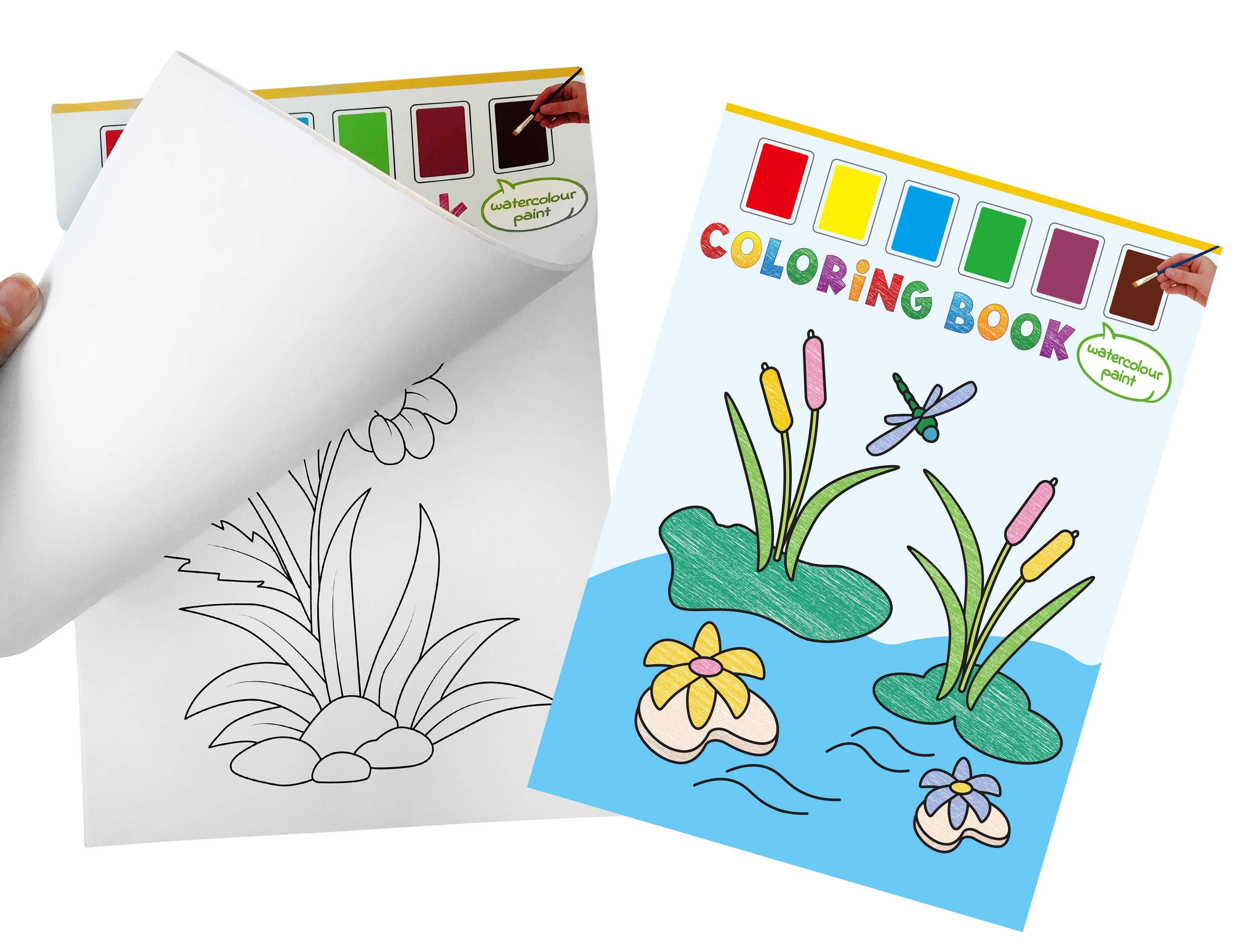 XWPP022-1 watercolor paint book 1